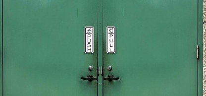 Why You Keep Pulling Push Doors And How Signage Fixes It